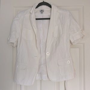NWOT Worthington linen blazer.